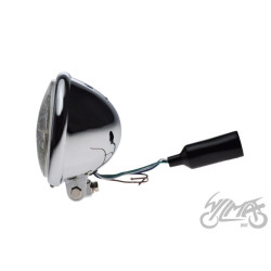 LAMPA 5-3/2" H4 12V CHROM Emark
