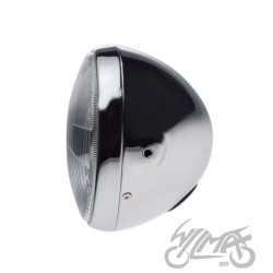 LAMPA 7" H4 12V CHROM Emark