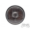 LAMPA 7" H4 12V CZARNA / RAMKA CZARNA Emark