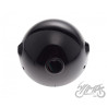 LAMPA 7" H4 12V CZARNA / RAMKA CZARNA Emark