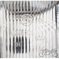 LAMPA 7" H4 12V CZARNA / RAMKA CZARNA Emark MATT