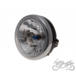LAMPA PRZÓD  BOCZNE MOCOWANIE H6 CZARNY
