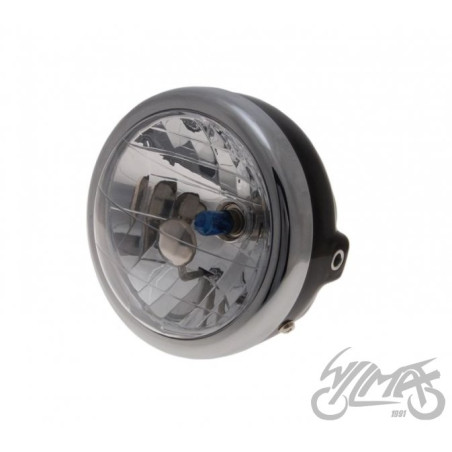 LAMPA PRZÓD  BOCZNE MOCOWANIE H6 CZARNY