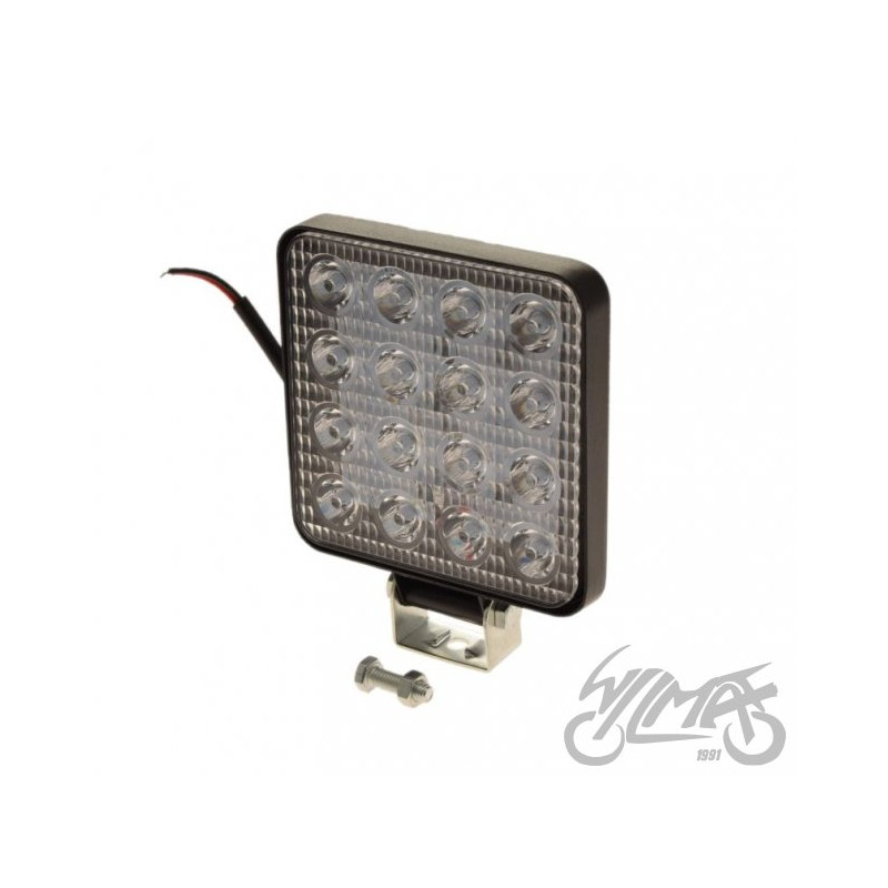 LAMPA DODATKOWA LED 48W SZPERACZ ATV KWADRAT