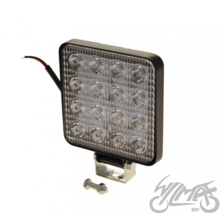 LAMPA DODATKOWA LED 48W SZPERACZ ATV KWADRAT