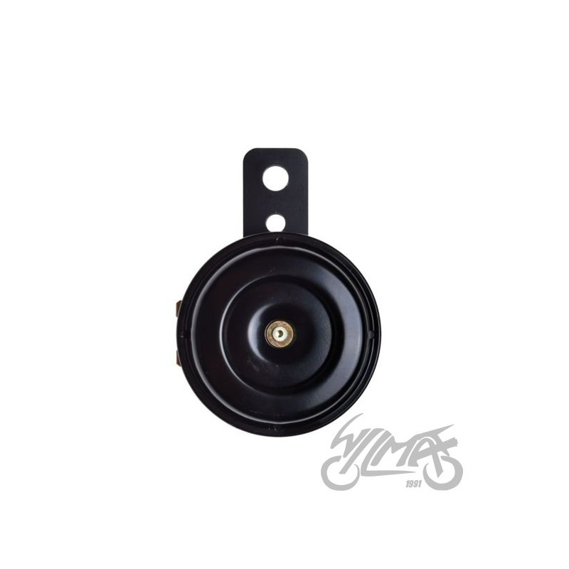 SYGNAŁ DŹWIĘKOWY 12V 65 mm E-MARK CZARNY