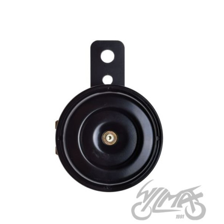 SYGNAŁ DŹWIĘKOWY 12V 65 mm E-MARK CZARNY