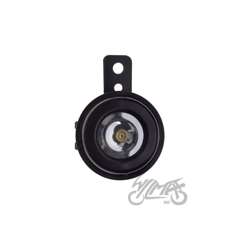 SYGNAŁ DŹWIĘKOWY 12V 65 mm E-MARK CZARNY