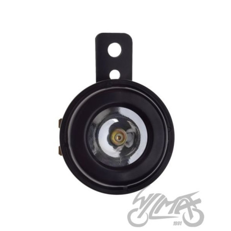 SYGNAŁ DŹWIĘKOWY 12V 65 mm E-MARK CZARNY