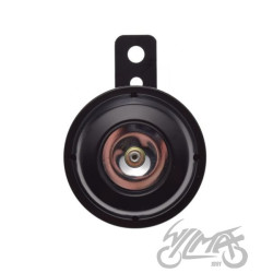 SYGNAŁ DŹWIĘKOWY 12V 70 mm CZARNY