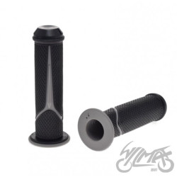 GUMA MANETKI Z ZAŚLEPKĄ 7/8"+1" 133mm CZARNO SZARA