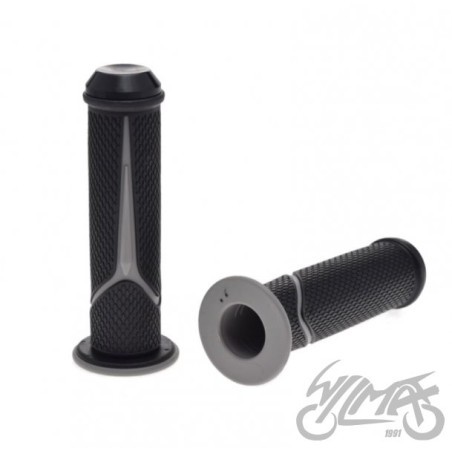 GUMA MANETKI Z ZAŚLEPKĄ 7/8"+1" 133mm CZARNO SZARA