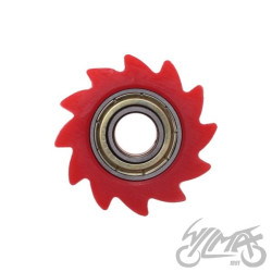 ROLKA PROWADZĄCA ŁAŃCUCHA NAPĘDOWEGO 38MM CZERWONA