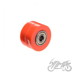 ROLKA PROWADZĄCA ŁAŃCUCHA NAP. 38 MM POMARAŃCZOWA