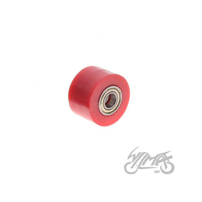 ROLKA PROWADZĄCA ŁAŃCUCHA NAPĘDOWEGO 38MM CZERWONA