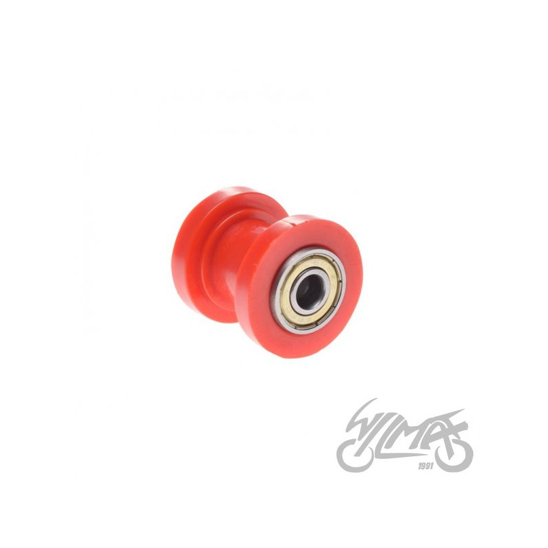 ROLKA PROWADZĄCA ŁAŃCUCHA NAPĘDOWEGO 22MM CZERWONA