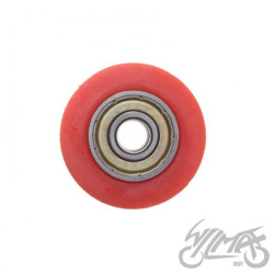 ROLKA PROWADZĄCA ŁAŃCUCHA NAPĘDOWEGO 22MM CZERWONA