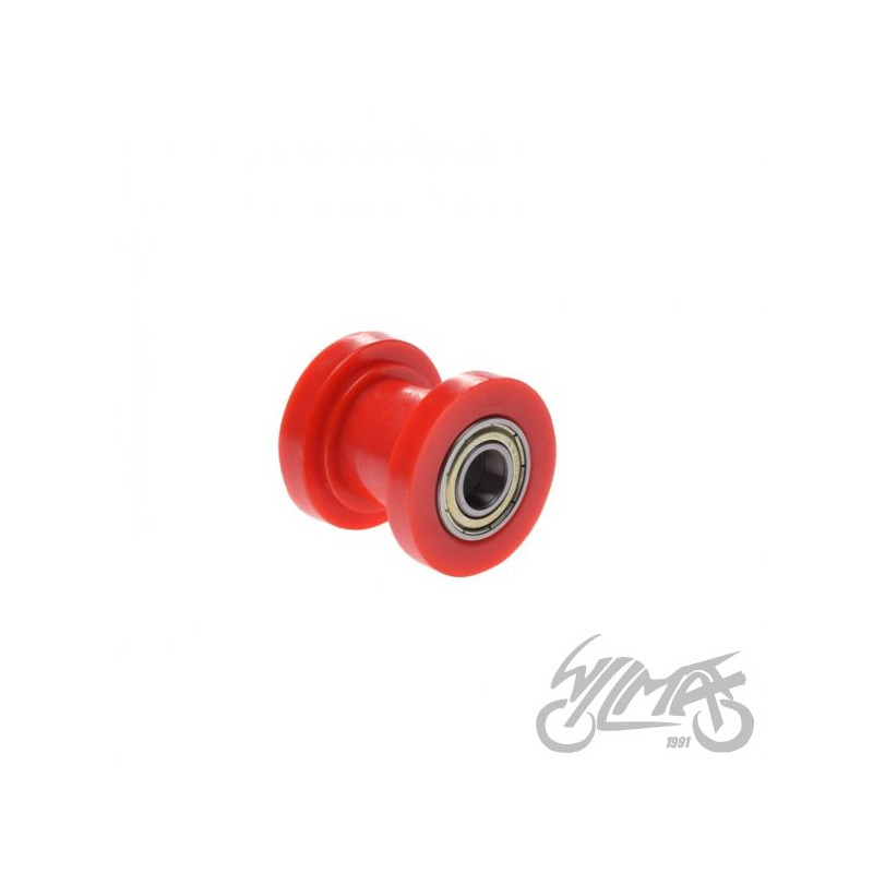 ROLKA PROWADZĄCA ŁAŃCUCHA NAPĘDOWEGO 22MM CZERWONA
