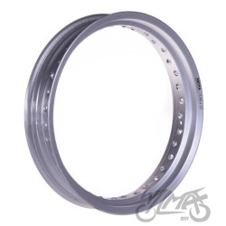 OBRĘCZ KOŁA 17x3,00 36 SZPRYCH ALUMINIUM SREBNA
