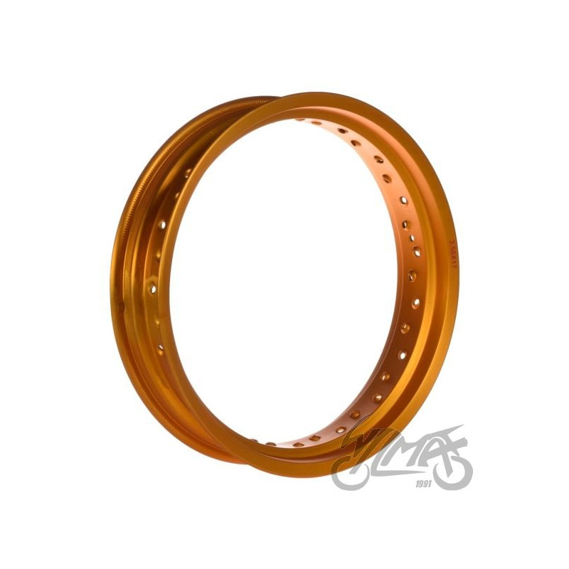 OBRĘCZ KOŁA 17x3,50 36 SZPRYCH ALUMINIUM ZŁOTA