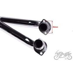 TŁUMIK DO ROMET R150 R125 KINGWAY CZOPER L+ P KPL