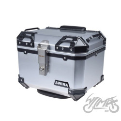 KUFER AWINA 35L 40x36x32.5 cm SREBRNY NOWOŚĆ !!!!