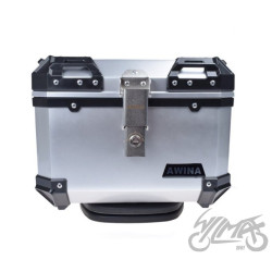 KUFER AWINA 35L 40x36x32.5 cm SREBRNY NOWOŚĆ !!!!