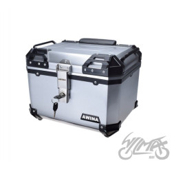 KUFER AWINA 45L 43.5x38x34 cm SREBRNY NOWOŚĆ !!!!