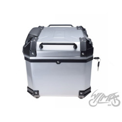 KUFER AWINA 45L 43.5x38x34 cm SREBRNY NOWOŚĆ !!!!