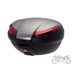 KUFER K-MAX Z PŁYTĄ MONTAŻOWĄ SREBRNY 50L