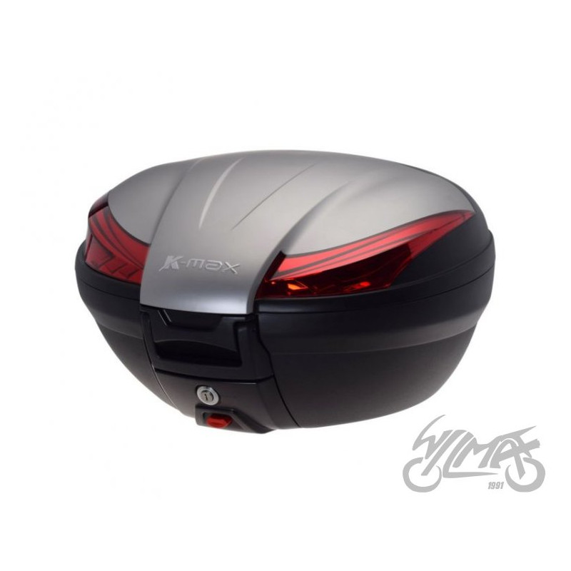 KUFER K-MAX Z PŁYTĄ MONTAŻOWĄ SREBRNY 50L