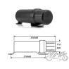 NARZĘDZIÓWKA TUBA ATV MOTOCYKLI 320X110mm