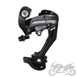 PRZERZUTKA ROWER TYŁ ALTUS 9 RZĘD. RD-M370 CZARNA