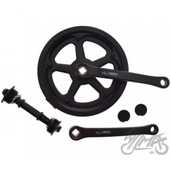 MECHANIZM KORBOWY 1 RZ STAL 46 Z NA KWADRAT Z OSIĄ