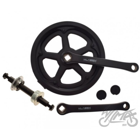 MECHANIZM KORBOWY 1 RZ STAL 46 Z NA KWADRAT Z OSIĄ