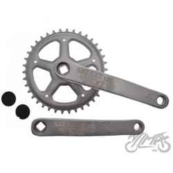 MECHANIZM KORBOWY 1 RZĘDOWY STAL 38 Z SREBRNY