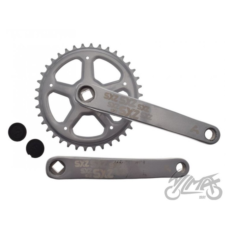 MECHANIZM KORBOWY 1 RZĘDOWY STAL 38 Z SREBRNY