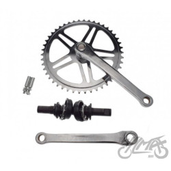 MECHANIZM KORBOWY 1 RZĘDOWY STAL 46 Z KLIN Z OSIĄ