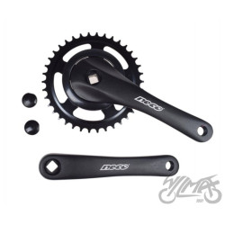 MECHANIZM KORBOWY 1 RZĘDOWY ALU NECO 38 Z CZARNY