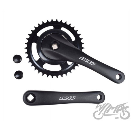 MECHANIZM KORBOWY 1 RZĘDOWY ALU NECO 38 Z CZARNY