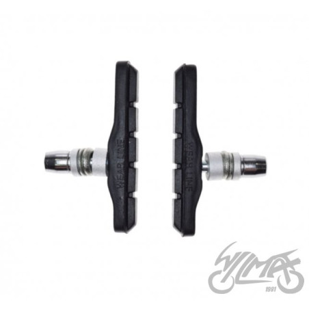 KLOCKI HAMULCA ROWEROWE V-BRAKE Z GWINTEM
