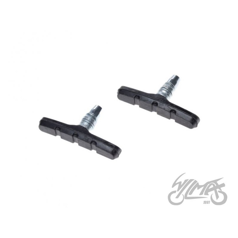 KLOCKI HAMULCA ROWEROWE V-BRAKE Z GWINTEM