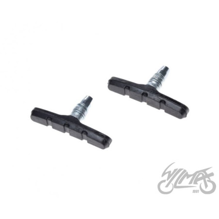 KLOCKI HAMULCA ROWEROWE V-BRAKE Z GWINTEM