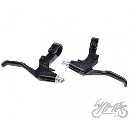 DŹWIGNIA HAMULCA ROWEROWA V-BRAKE 2 PALCE ALU
