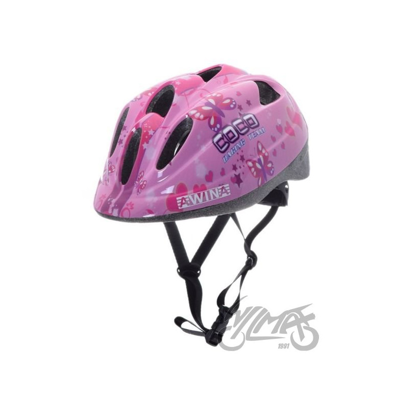 KASK ROWEROWY AWINA by MOON DZIECIĘCY M RÓŻOWY