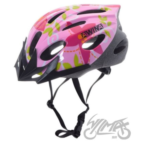 KASK ROWEROWY AWINA by MOON DZIECIĘCY M RÓŻOWY