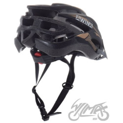 KASK ROWEROWY AWINA by MOON MTB L CZARNO/ZŁOTY