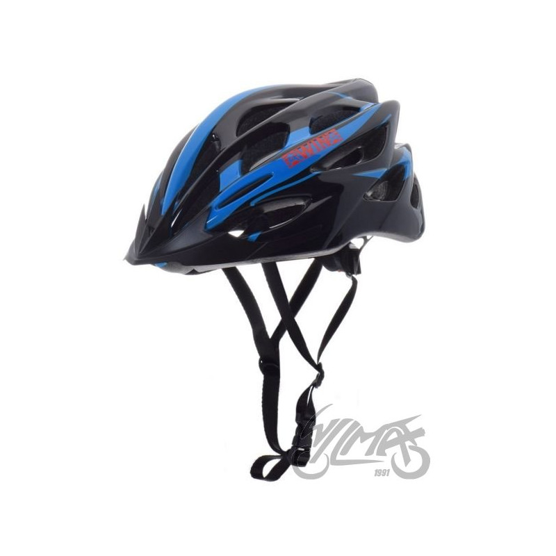 KASK ROWEROWY AWINA by MOON MTB L NIEBIESKO/CZARNY