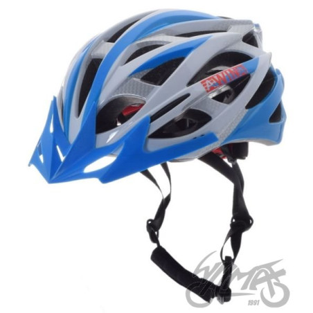 KASK ROWEROWY AWINA by MOON MTB M NIEBIESKO/BIAŁY