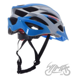 KASK ROWEROWY AWINA by MOON MTB L NIEBIESKO/BIAŁY